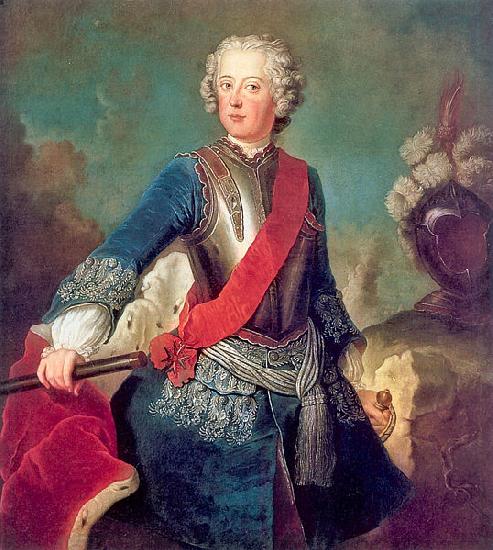 antoine pesne Portrait of the young Friedrich II of Prussia China oil painting art